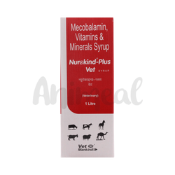 Vet Mankind Nurokind Plus Vet Syrup for Cattle, 1 Litre - Animeal