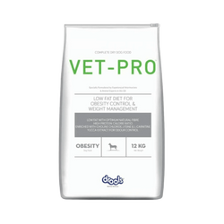 Vet Pro Obesity Dry Dog Food, 12kg - Animeal