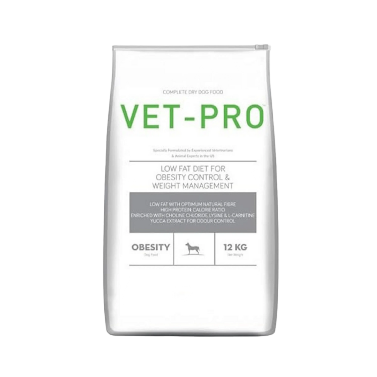 Vet Pro Obesity Dry Dog Food, 3kg - Animeal