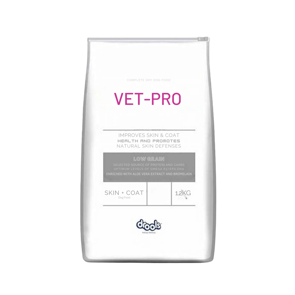 Vet Pro Skin And Coat Dry Dog Food, 1.2kg - Animeal