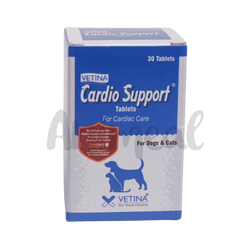 Vetina Cardio Support Tablet for Dogs and Cats, 30 Tablets - Animeal