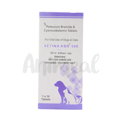 Vetina KBR 500mg Tablet for Dogs and Cats, 10 Tablets - Animeal