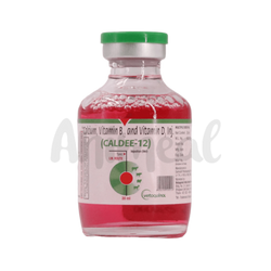 Vetoquinol Caldee-12 Calcium, Vitamin D3 and B12 Injection, 30ml - Animeal