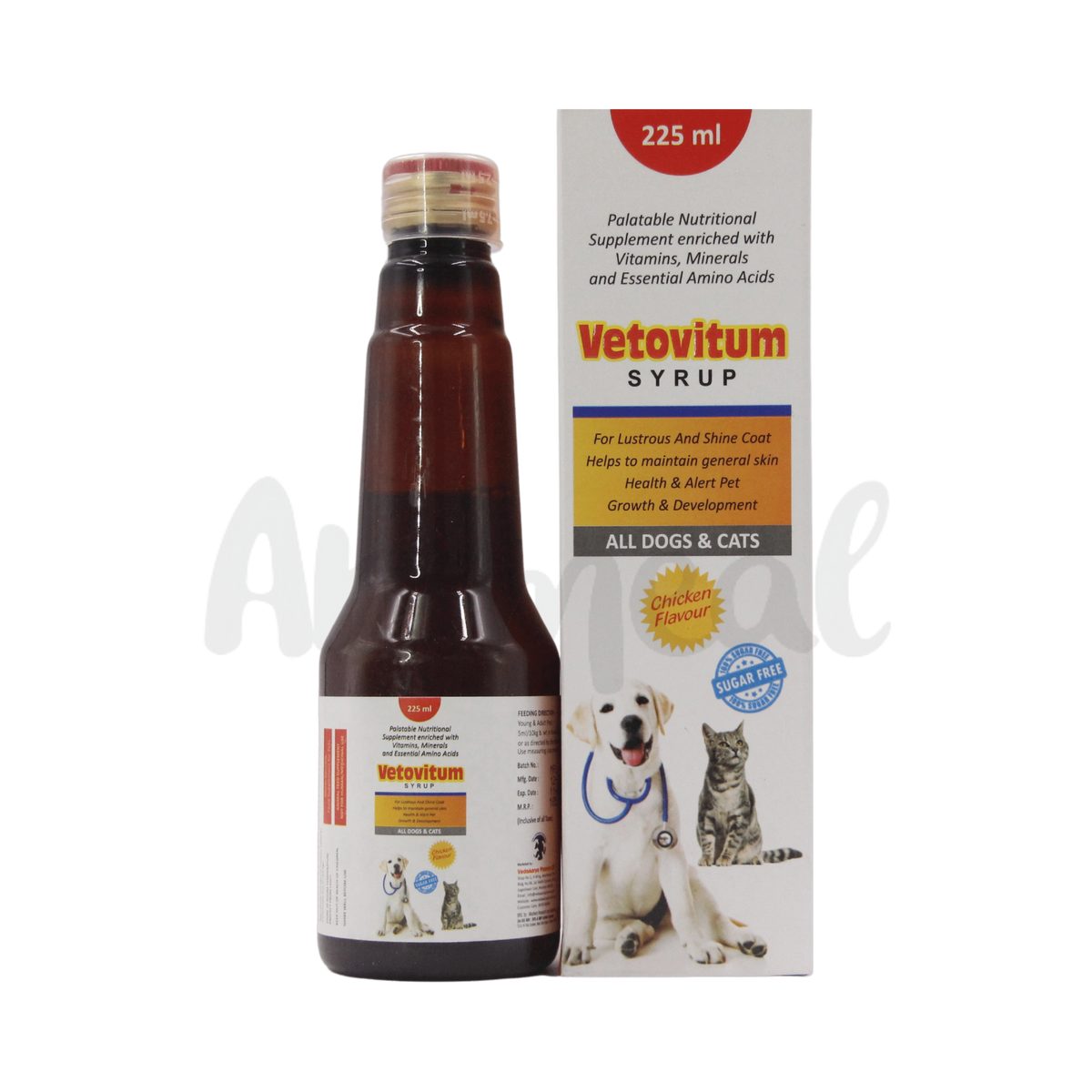 Vetovitum Syrup, 225ml - Animeal