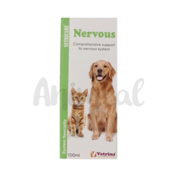 Vetricare-Nervous Syrup for Dogs, 100ml - Animeal