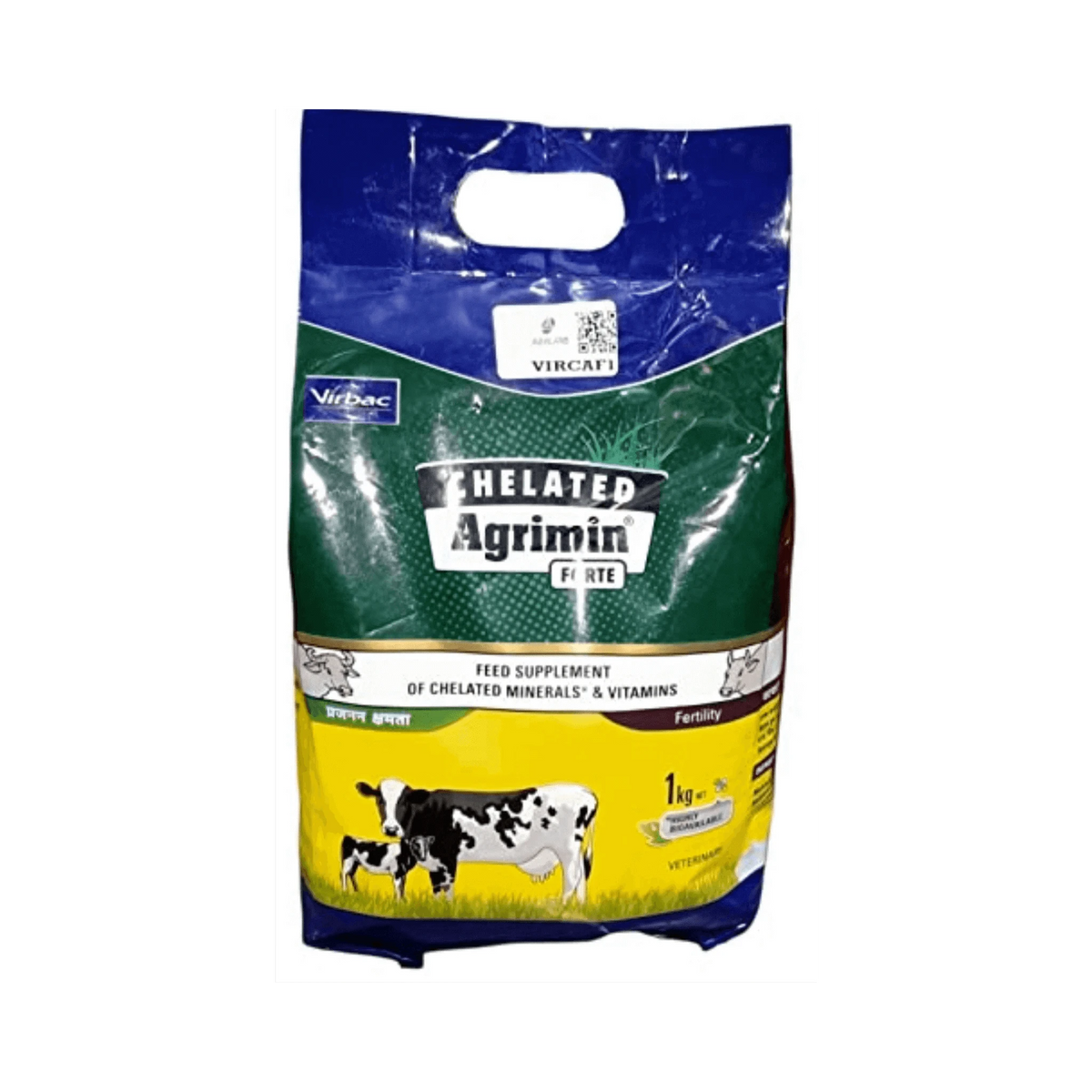 Virbac Agrimin Forte Chelated for Farm Animals, 1kg - Animeal
