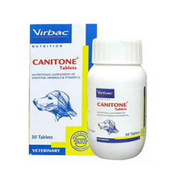 Virbac Canitone Tablet for Dogs, 30 Tablets - Animeal