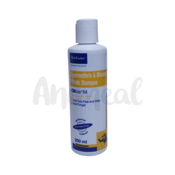 Virbac Clinar-M Shampoo for Dogs, 200ml - Animeal