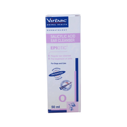 Virbac Epiotic Ear Cleanser for Dogs and Cats, 50ml - Animeal