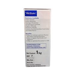 Virbac Fat Plus Powder for Farm Animals, 1kg - Animeal