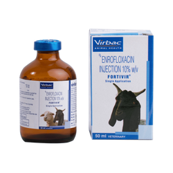 Virbac Fortivir Enrofloxacin Injection, 30ml - Animeal