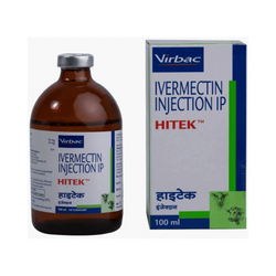 Virbac Hitek 1% Ivermectin Injection, 30ml - Animeal