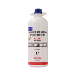 Virbac Hitek Ivermectin Oral Solution for Livestock, 1 Litre - Animeal