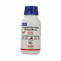 Virbac Hitek Ivermectin Oral Solution for Livestock, 100ml - Animeal