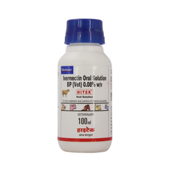 Virbac Hitek Ivermectin Oral Solution for Livestock, 100ml - Animeal