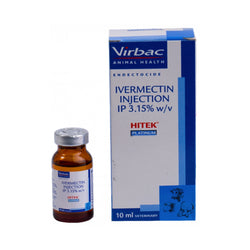 Virbac Hitek Platinum Ivermectin Injection, 10ml - Animeal