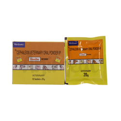 Virbac Lixen Cefalexin Powder for Birds and Poultry, 20g - Animeal