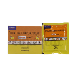 Virbac Lixen Cefalexin Powder for Birds and Poultry, 20g - Animeal