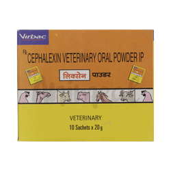 Virbac Lixen Cefalexin Powder for Birds and Poultry, 20g - Animeal