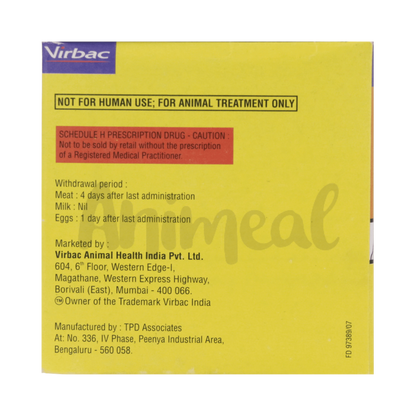 Virbac Lixen Cefalexin Powder for Birds and Poultry, 20g - Animeal