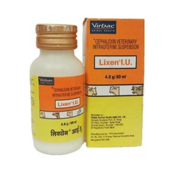 Virbac Lixen IU Cefalexin Intrauterine Suspension for Cows, 60ml - Animeal