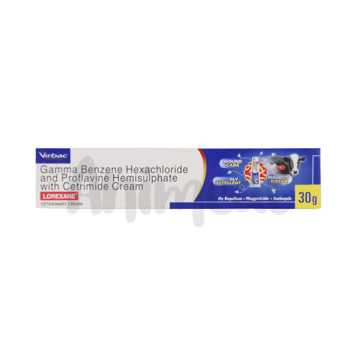 Virbac Lorexane Wound and Maggot Cream for Animals, 30g - Animeal