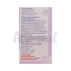 Virbac Megludyne Flunixin Injection, 20ml - Animeal