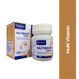 Virbac Nutrich Tablet for Dogs and Cats, 30 Tablets