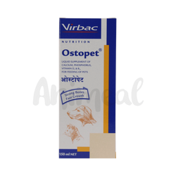 Virbac Ostopet Syrup for Dogs and Cats, 150ml - Animeal