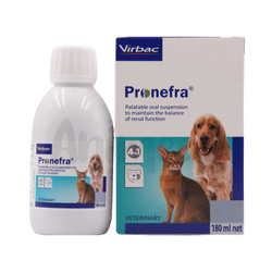 Virbac Pronefra Syrup for Dogs and Cats, 180ml - Animeal