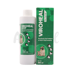 Viroheal Syrup for Dogs and Cats, 200ml - Animeal