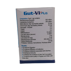 Vitax Gut-vi Plus Powder for Dogs and Cats, 60g - Animeal