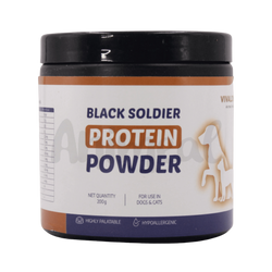 Vivaldis Black Soldier Powder for Dogs and Cats, 200g - Animeal