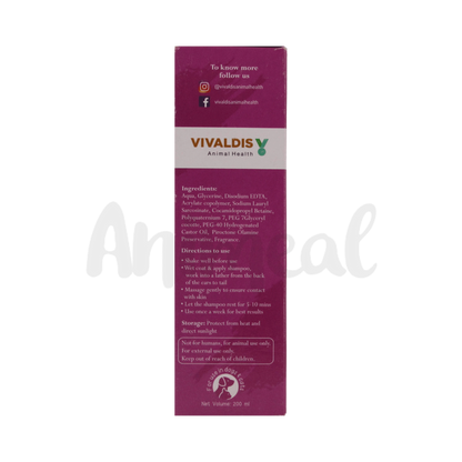 Vivaldis Bol Anti Itch Shampoo, 200ml - Animeal
