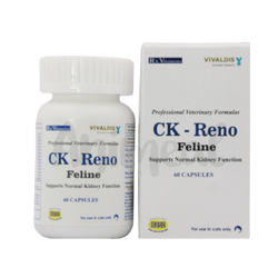 Vivaldis CK-Reno Kidney Support Capsules for Cats, 60 Capsules - Animeal