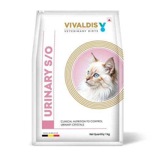 VIVALDIS CAT URINARY S/O DRY FOOD [1 KG] - Animeal