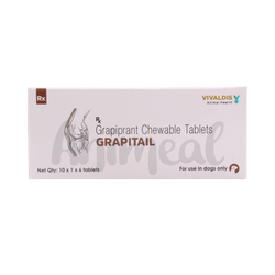 Vivaldis Grapitail 100 Grapiprant Tablets for Dogs, 6 Tablets - Animeal