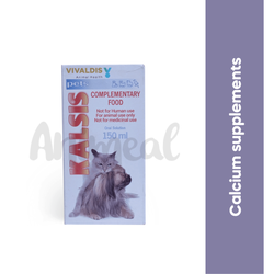 Vivaldis Kalsis Syrup for Dogs and Cats, 150ml - Animeal