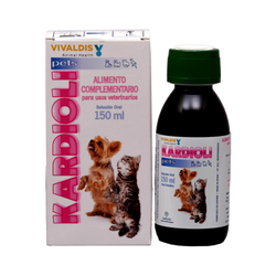 Vivaldis Kardioli Heart Support Syrup for Dogs and Cats, 150ml - Animeal