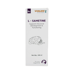 Vivaldis L-Sametine Nerve Support Syrup for Pets, 200ml - Animeal