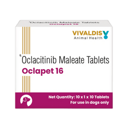 Vivaldis Oclapet 16mg Tablet for Dogs and Cats, 10 Tablets - Animeal
