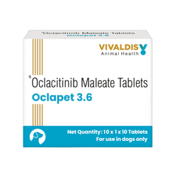 Vivaldis Oclapet 3.6mg Tablet for Dogs and Cats, 10 Tablets - Animeal