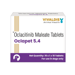 Vivaldis Oclapet 5.4mg Tablet for Dogs and Cats, 10 Tablets - Animeal