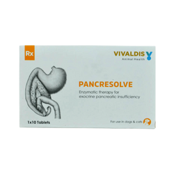 Vivaldis Pancresolve Tablet for Dogs and Cats, 10 Tablets - Animeal