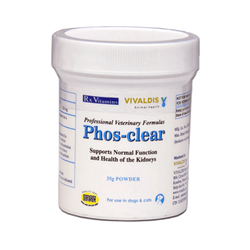 Vivaldis Phos-Clear Powder for Dogs and Cats, 35g - Animeal
