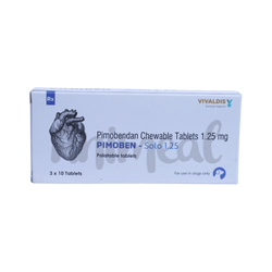 Vivaldis Pimoben Solo 1.25mg Tablet for Dogs, 10 Tablets - Animeal