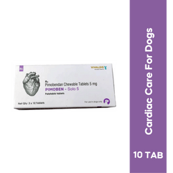 Vivaldis Pimoben Solo-5 Tablet for Dogs, 10 Tablets - Animeal
