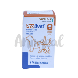 Vivaldis Prolivet (0-15kg) Tablet for Dogs and Cats, 10 Tablets - Animeal