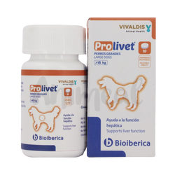 Vivaldis Prolivet (Above 16kg) Tablet for Dogs, 10 Tablets - Animeal