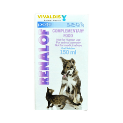 Vivaldis Renalof Syrup for Dogs and Cats, 150ml - Animeal